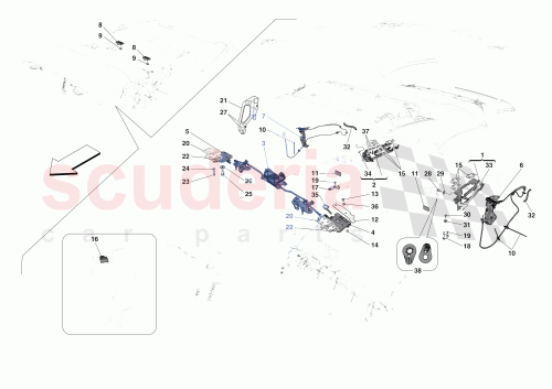 Part Diagram for Ferrari 85529200