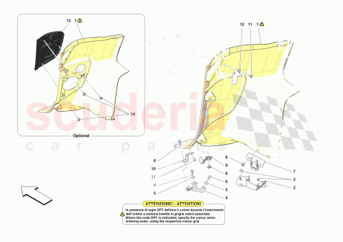 Part Diagram for Ferrari 86903800