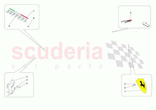 Part Diagram for Ferrari 70006556