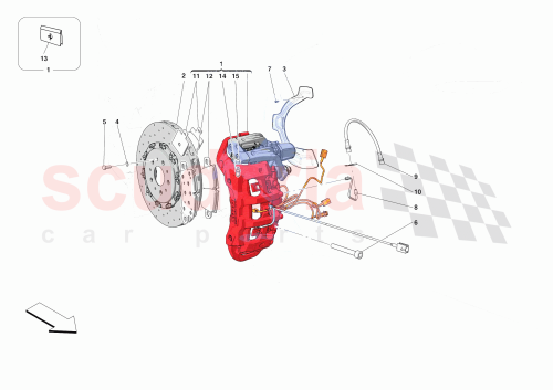 Part Diagram for Ferrari 000742649