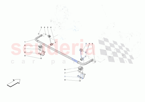 Part Diagram for Ferrari 832244