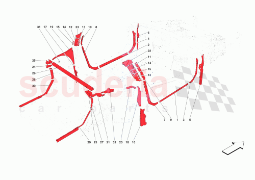 Part Diagram for Ferrari 772178