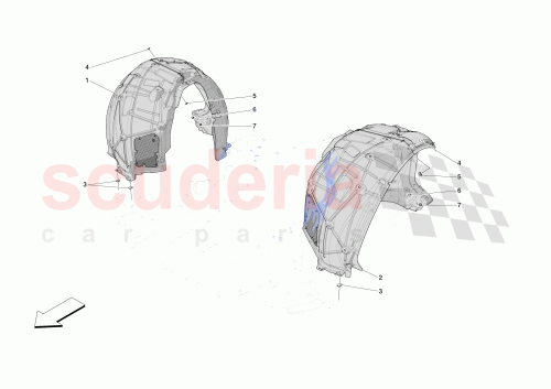 Part Diagram for Ferrari 805050