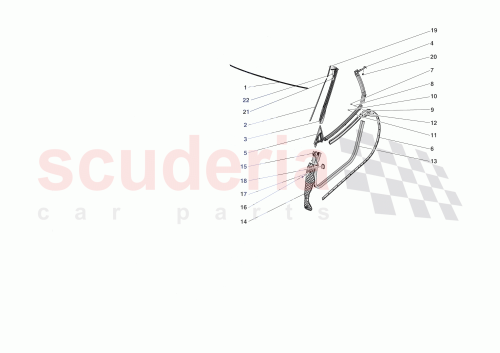 Part Diagram for Ferrari 899840