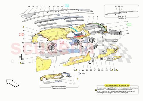Part Diagram for Ferrari 796097