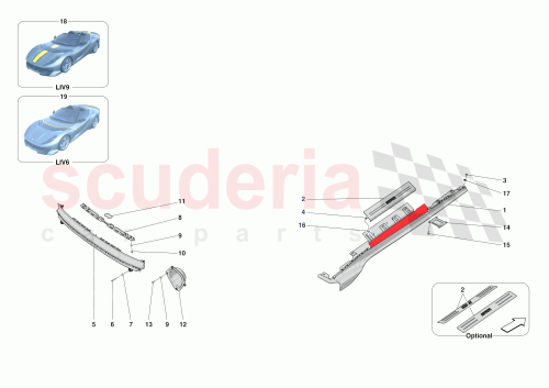 Part Diagram for Ferrari 812972