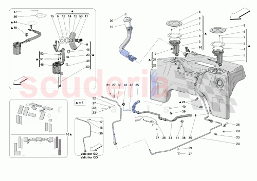 Part Diagram for Ferrari 870708