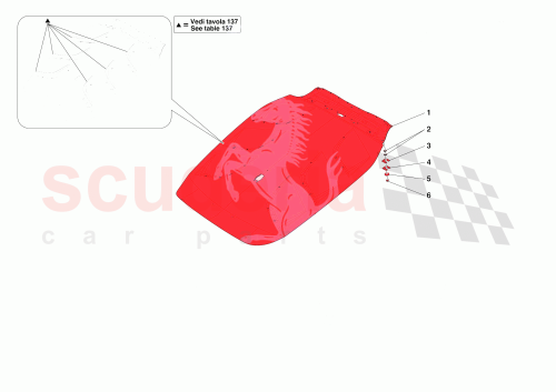 Part Diagram for Ferrari 985985714