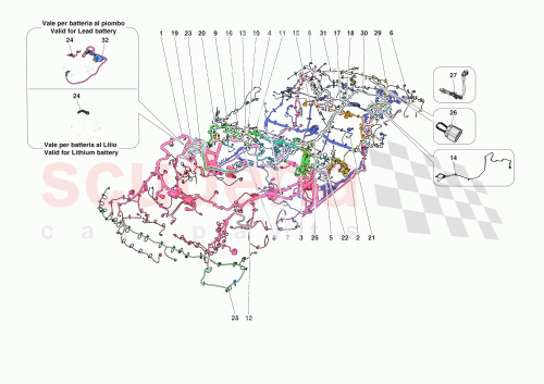 Part Diagram for Ferrari 944115
