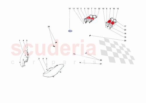Part Diagram for Ferrari 338473