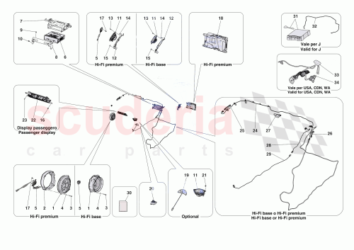 Part Diagram for Ferrari 763965