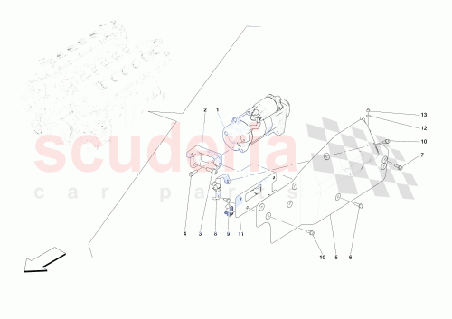 Part Diagram for Ferrari 912847