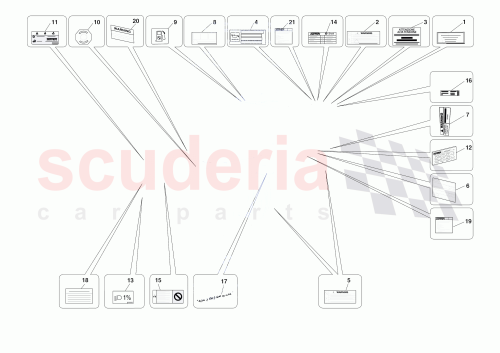 Part Diagram for Ferrari 947113
