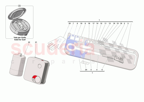 Part Diagram for Ferrari 796053