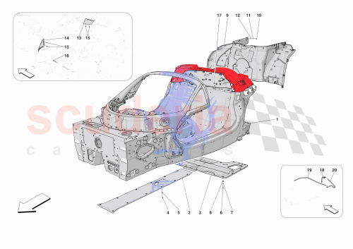 Part Diagram for Ferrari 946846