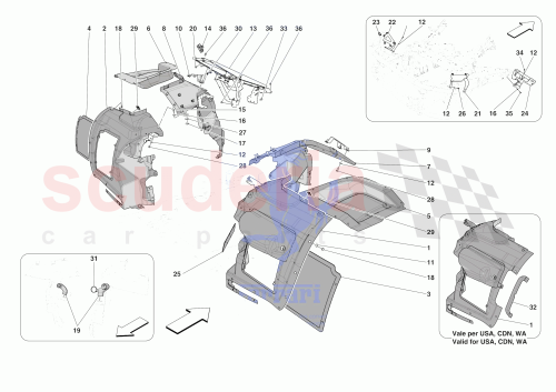 Part Diagram for Ferrari 745665
