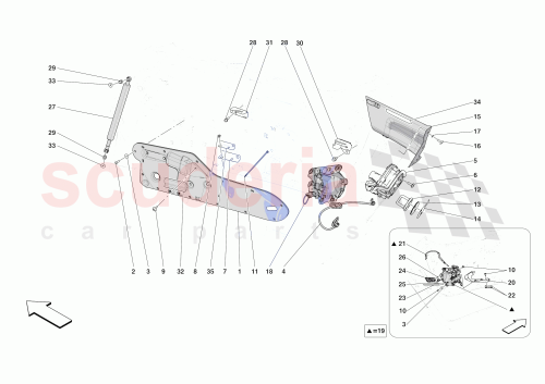 Part Diagram for Ferrari 762787