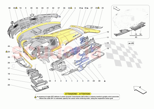 Part Diagram for Ferrari 820412