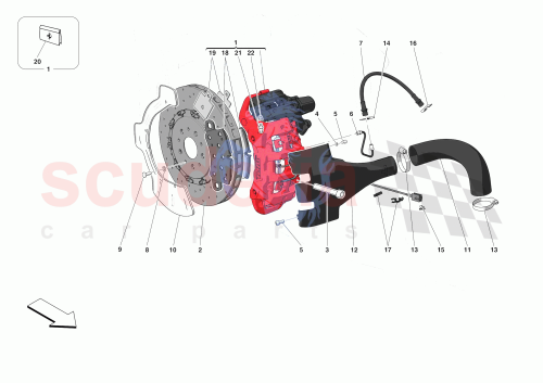Part Diagram for Ferrari 859189