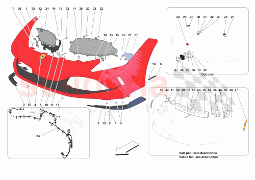 Part Diagram for Ferrari 985778803