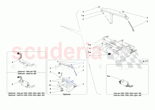 Part Diagram for Ferrari 779104