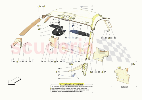 Part Diagram for Ferrari 892779