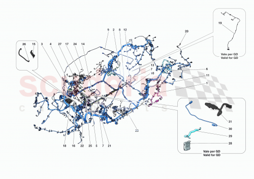 Part Diagram for Ferrari 000806904