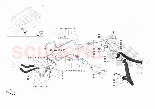 Part Diagram for Ferrari 939275