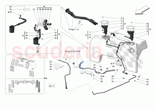 Part Diagram for Ferrari 874303