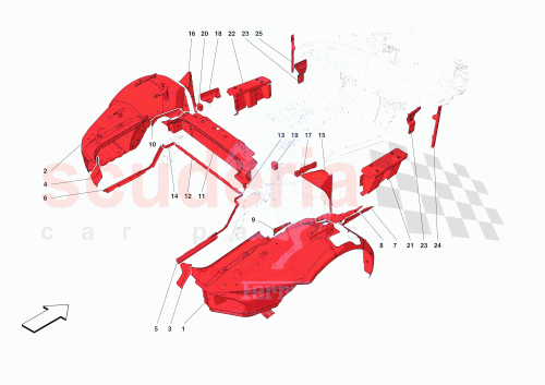 Part Diagram for Ferrari 985834171
