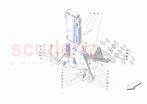 Part Diagram for Ferrari 15213924