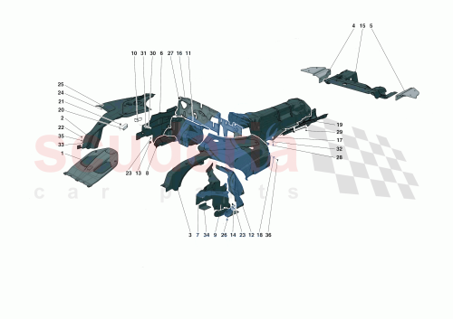 Part Diagram for Ferrari 861232