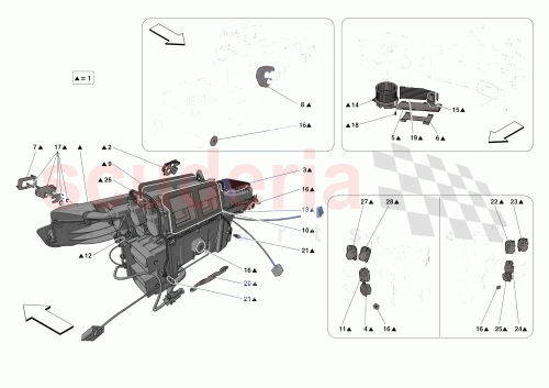 Part Diagram for Ferrari 836228