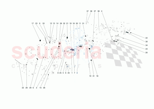 Part Diagram for Ferrari 10897387