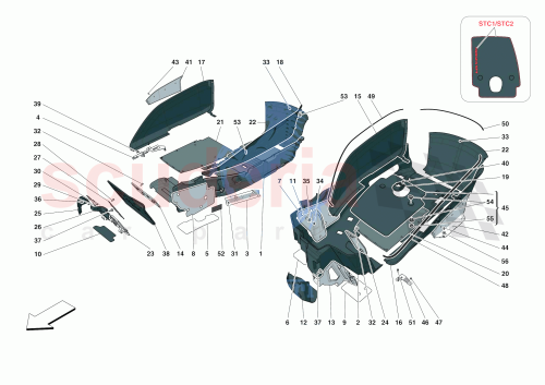 Part Diagram for Ferrari 70005119