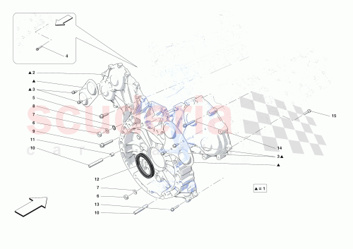 Part Diagram for Ferrari 342512