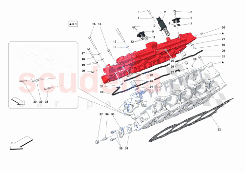 Part Diagram for Ferrari 816059