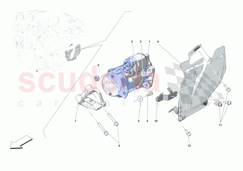 Part Diagram for Ferrari 804953