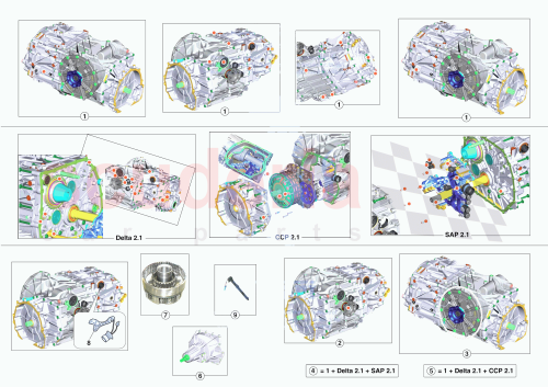 Part Diagram for Ferrari 70005184