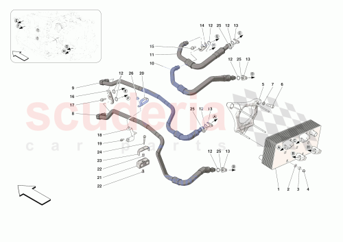 Part Diagram for Ferrari 925844