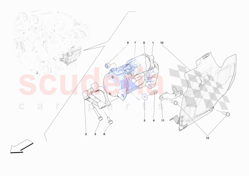 Part Diagram for Ferrari 329907