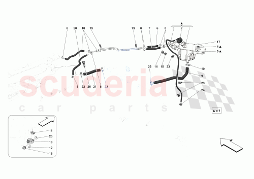 Part Diagram for Ferrari 782311