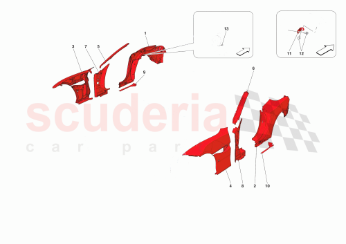 Part Diagram for Ferrari 88748311