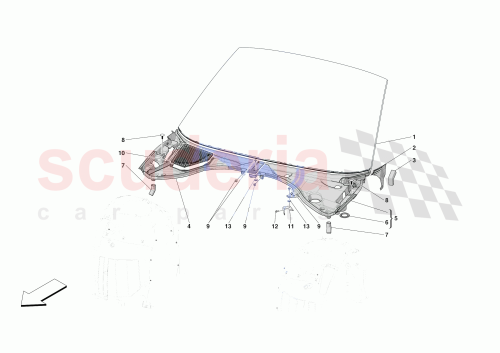 Part Diagram for Ferrari 88271700