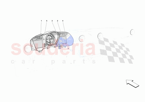 Part Diagram for Ferrari 70007274