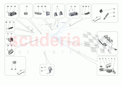 Part Diagram for Ferrari 340660