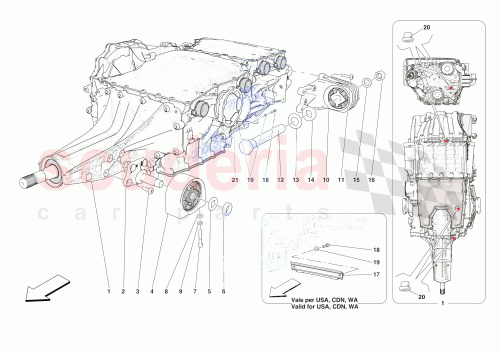 Part Diagram for Ferrari 14306834