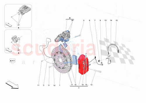 Part Diagram for Ferrari 951209