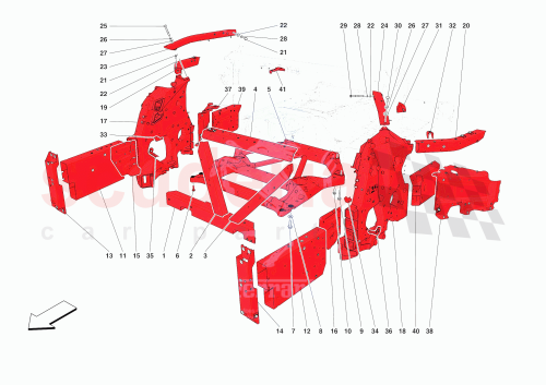 Part Diagram for Ferrari 863947