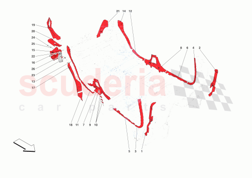Part Diagram for Ferrari 822564